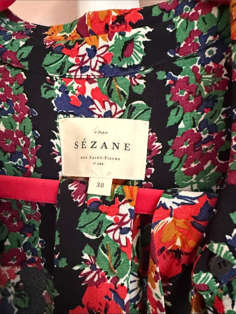 Sezane dress size FR38 or US6 - Picture 3 of 5